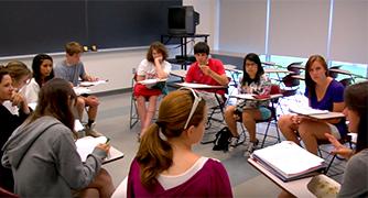 An image of students in the classroom. 