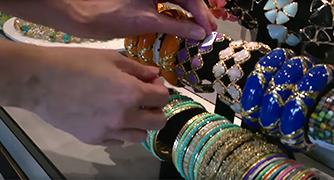 An image of bracelets. 